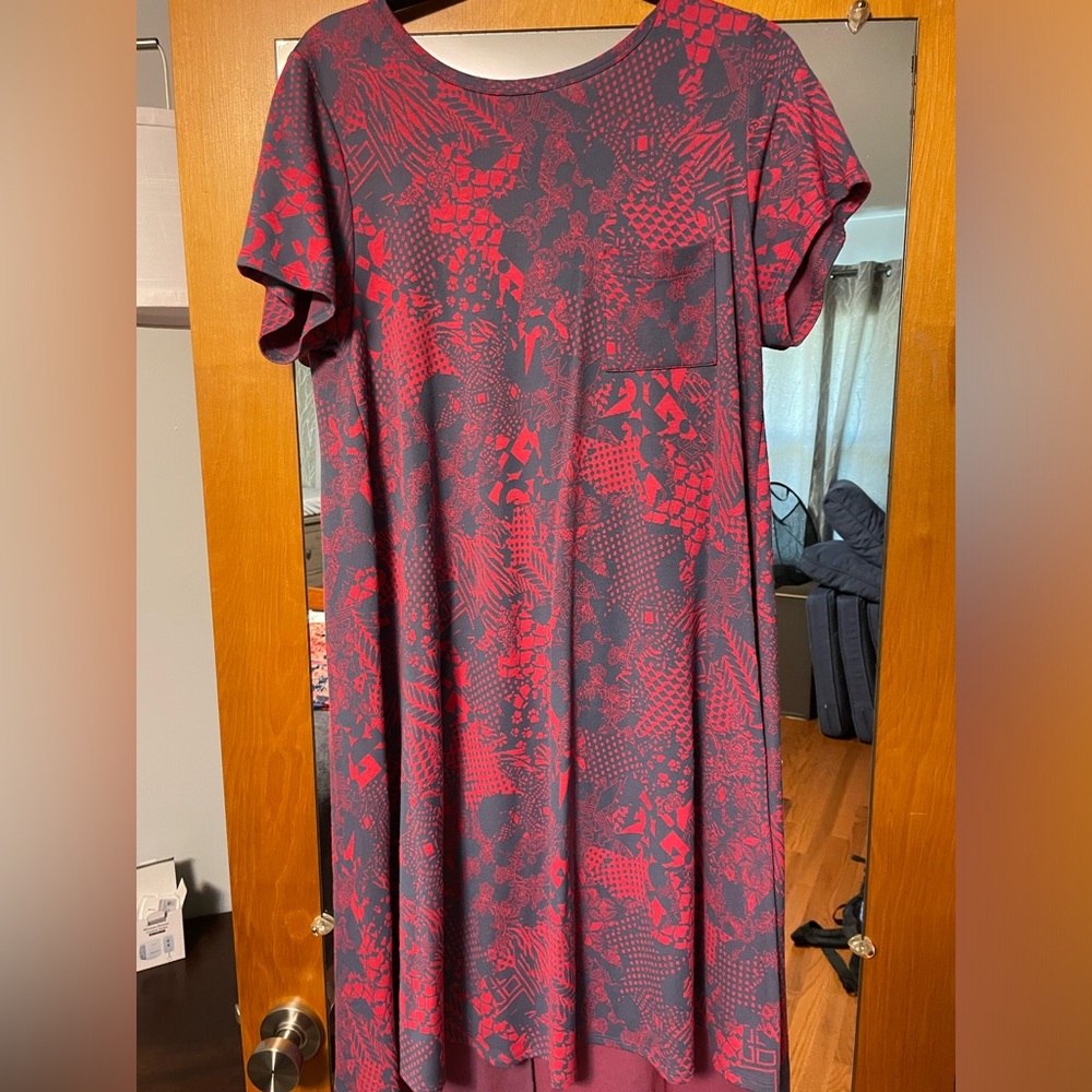 Authentic Lularoe Carly dress, size medium